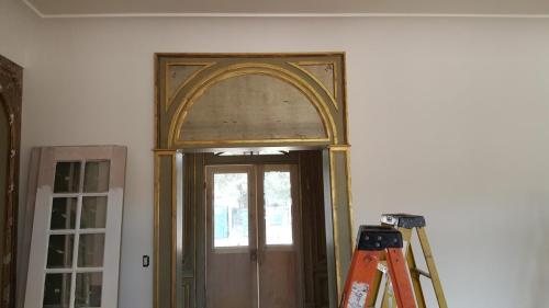 Springmeyer Mansion French Wood Panel Restoration